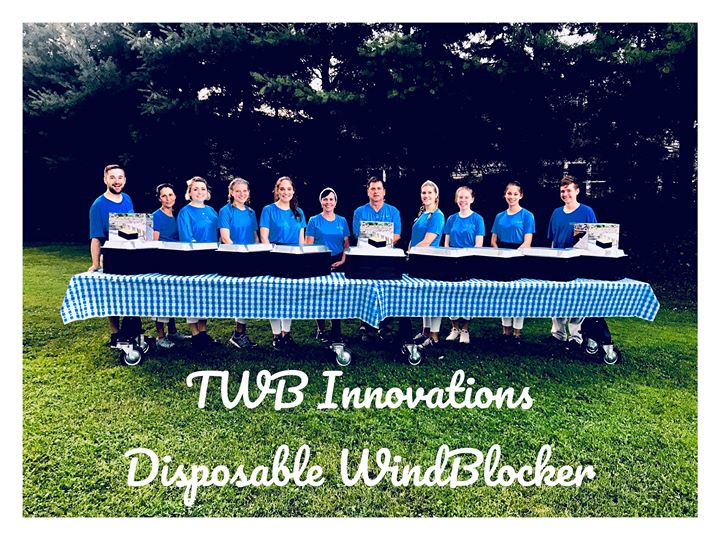 TWB innovations disposable windblocker